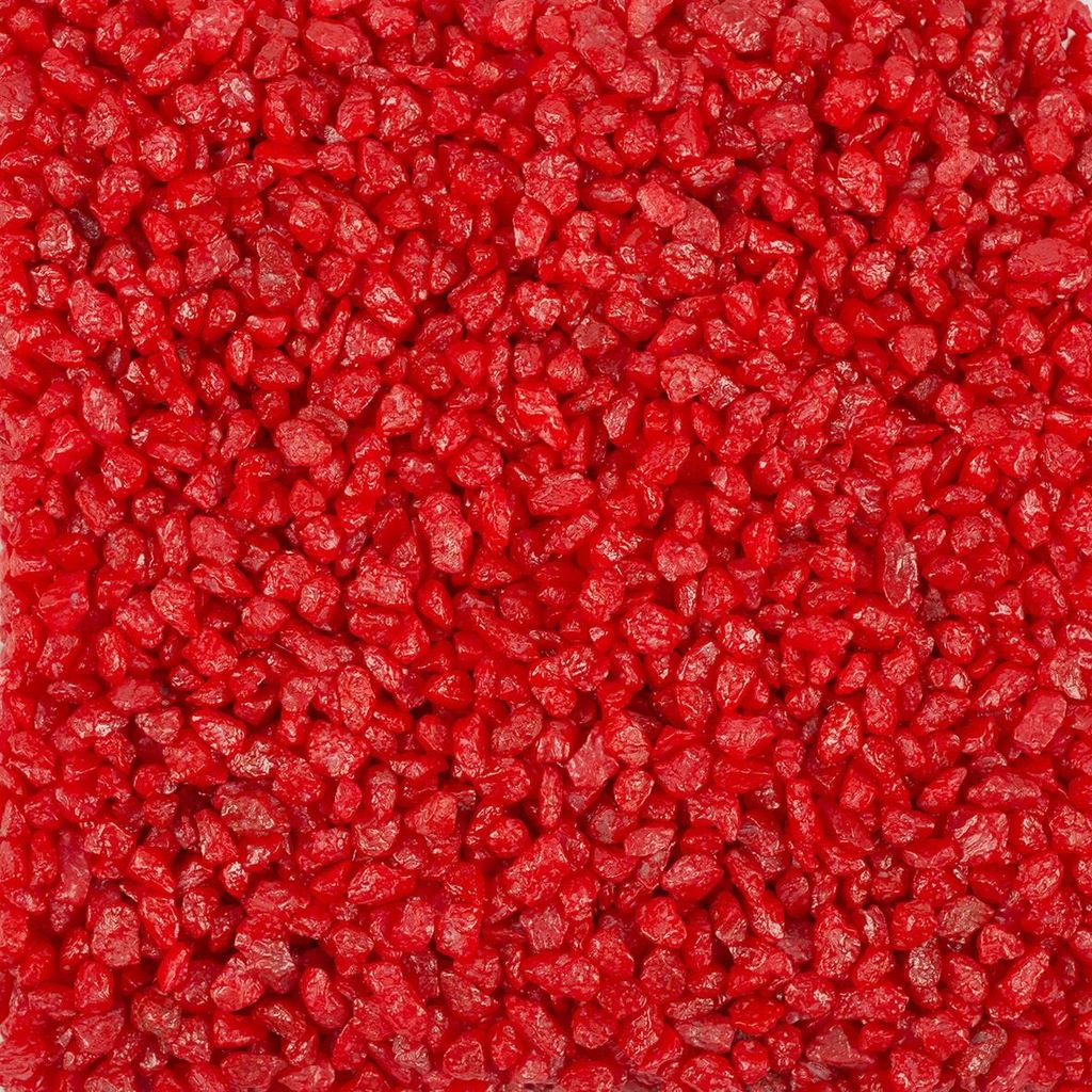 Deko Granulat, Zierkies 2-3 mm rot 1 Kg (1 Kg = 1,95EUR) Produktbild 