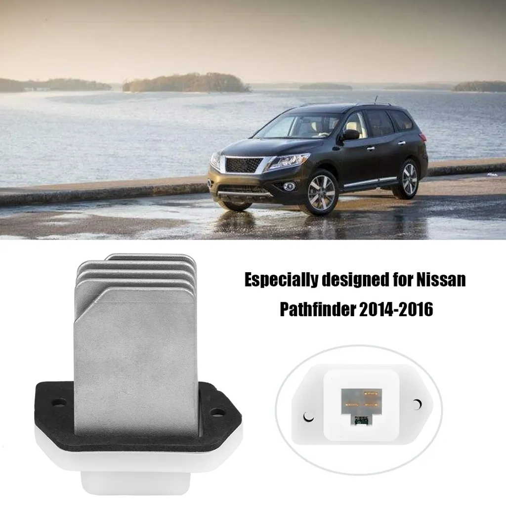 Resistenza della ventola, resistenza del motore della ventola, resistenza della ventola del radiatore, resistenza del motore di raffreddamento, resistenza dell'interruttore del motore della ventola del radiatore, resistenza della ventola del radiatore per Nissan Pathfinder, 277614BA0A - 6
