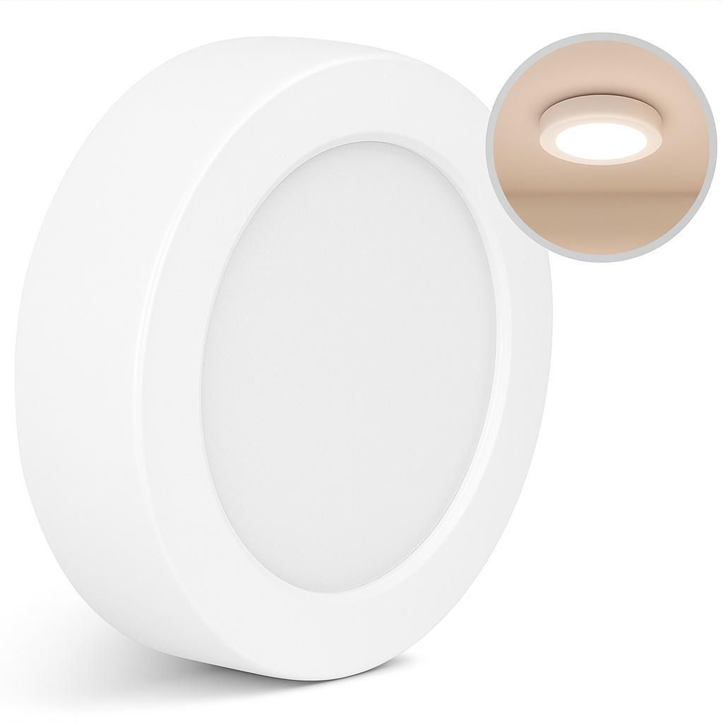 Lampa sufitowa LED MasterLED Bingo 12W okrągła - 3CCT, Zdjęcie produktu 