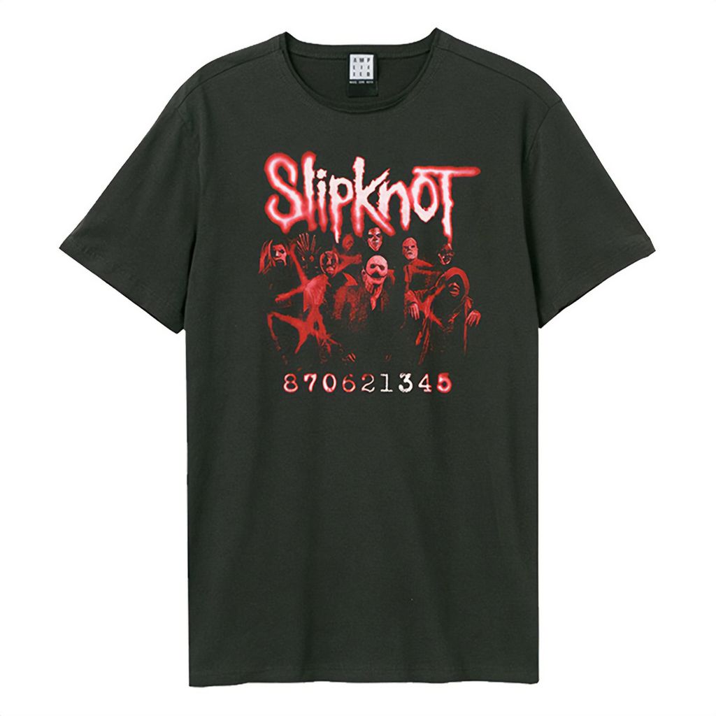 Amplified - "Code" T-Shirt für Herren/Damen Uni GD1716 (XXL) (Holzkohle)
