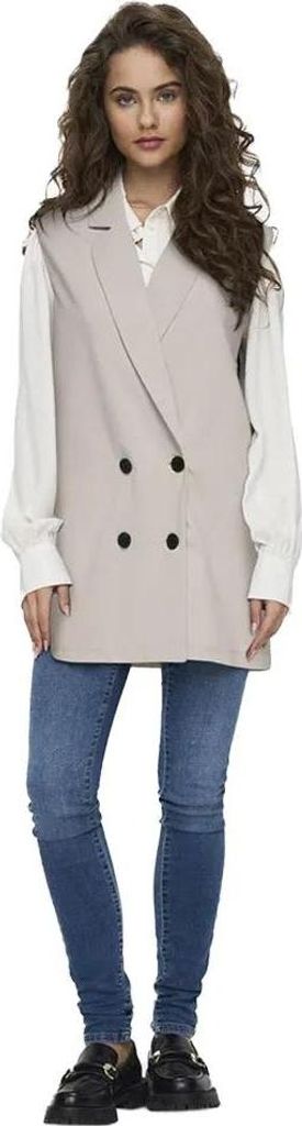 Jdy Geggo Life Weste Beige S Damen Beige S