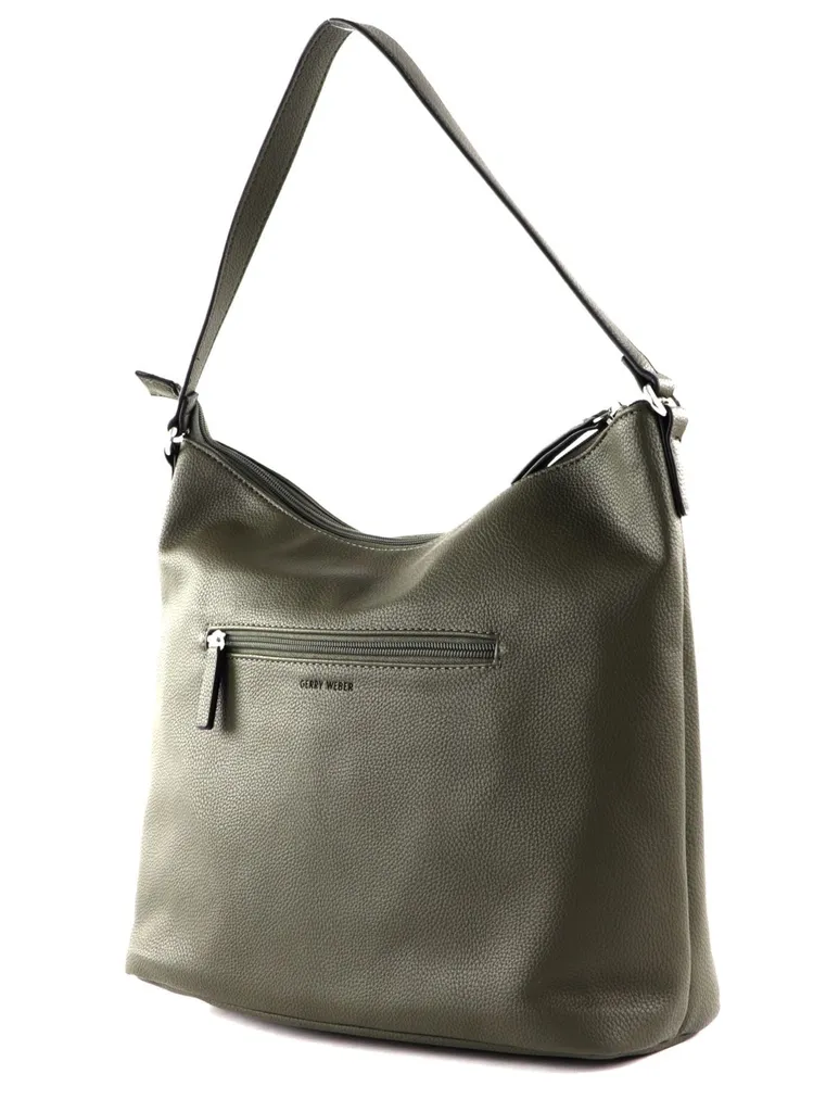 Sac à main bandoulière vert forêt style Hobo chic pour le quotidien - 4
