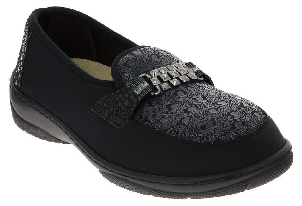 Scarpe elastiche da donna PodoWell MAGIK, colore nero, Immagine del prodotto 