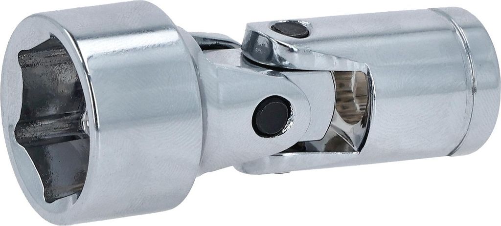 KS Tools 3/8 CHROMEplus Sechskant-Stecknuss mit Gelenk, 18 mm