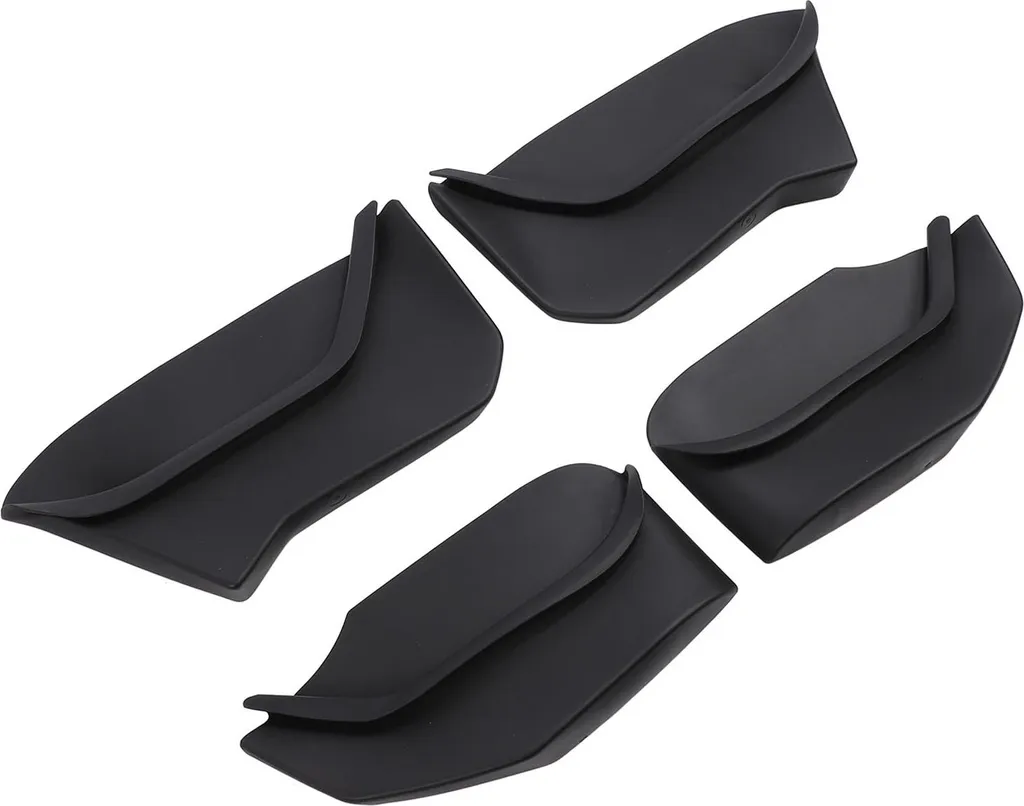 4 Boîtes de Rangement de Porte en TPE pour Voiture - Pack de 4 Pièces