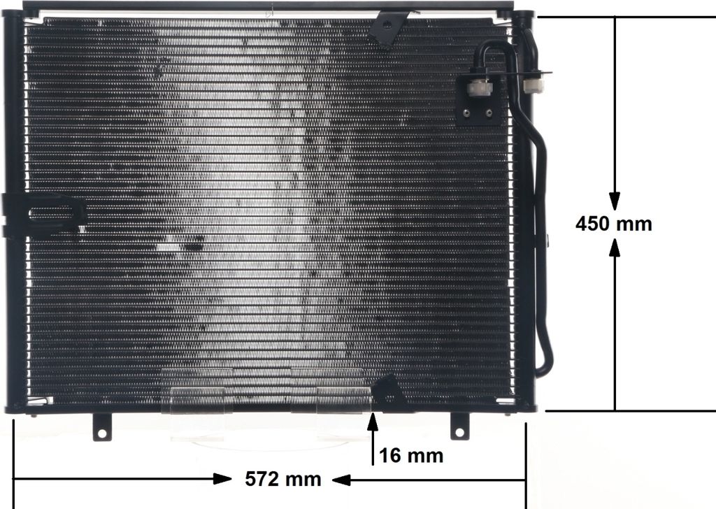 MAHLE AC 148 000S Kondensator Klimaanlage Klimakondensator für BMW 5 Limousine (E34)