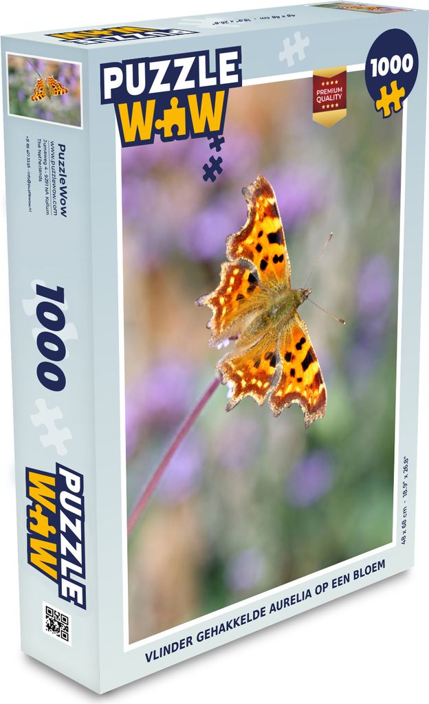 MuchoWow Puzzle 1000 Teile Schmetterlingssittich auf einer Blume - Spielzeug - Alt und Jung - Spiele - Puzzeln
