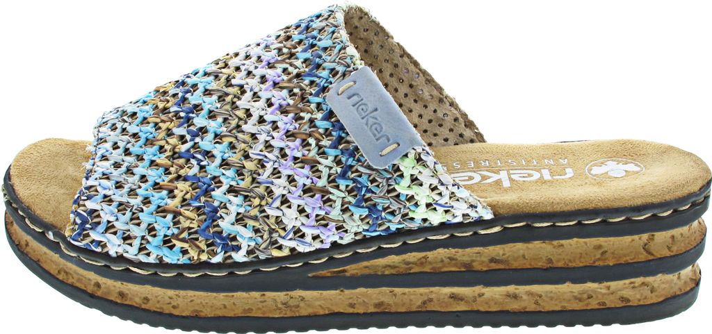 Rieker 62968-90 (38/blau-multi/aqua) Produktbild 