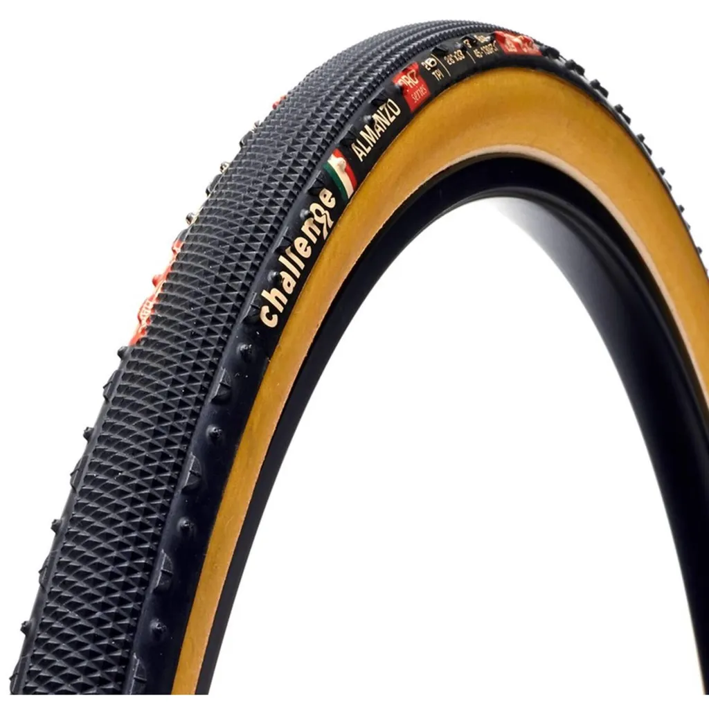 Challenge Almanzo Pro 33-622 Pneu Gravel TLR Souple et Noir Classique
