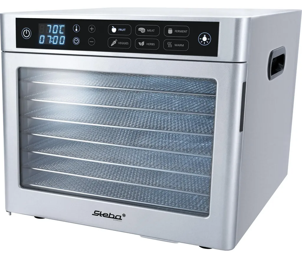 Steba ED 80 Steel Deluxe : évitez le gaspillage avec ce déshydrateur inox
