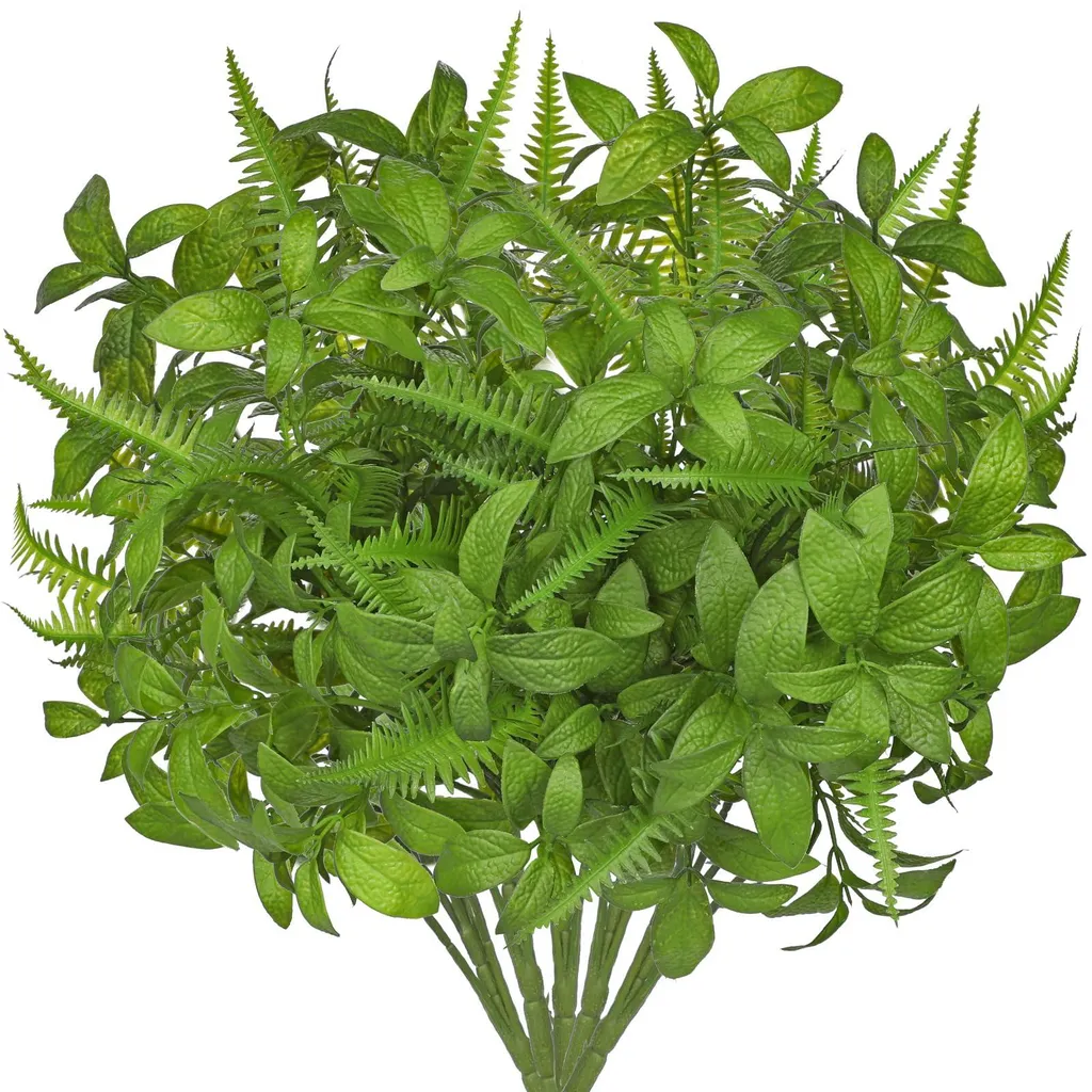 Plantes artificielles pour projets DIY et mariages, arbustes vert 41 cm