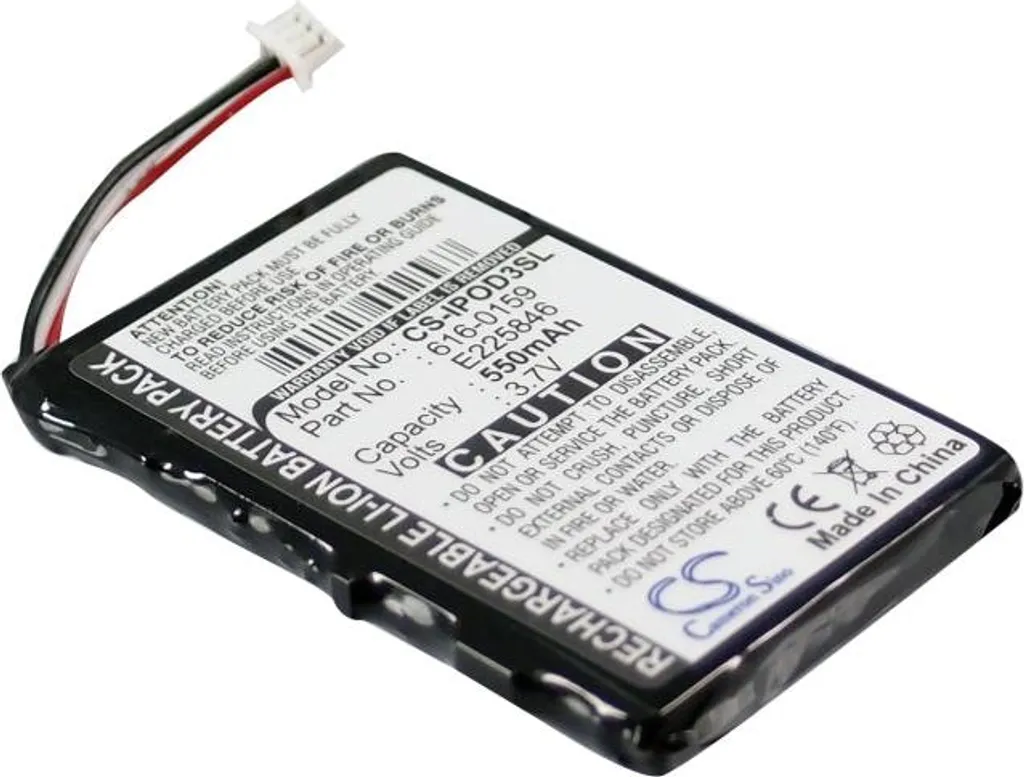 Batterie de Remplacement iPod 3e Génération pour Restaurer l'Autonomie