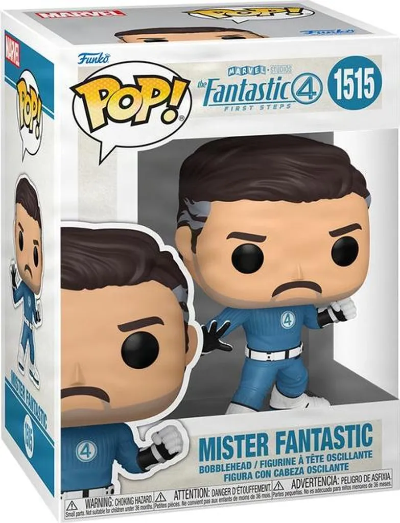Complétez votre collection Marvel avec Mister Fantastic Funko Pop! 9,5 cm