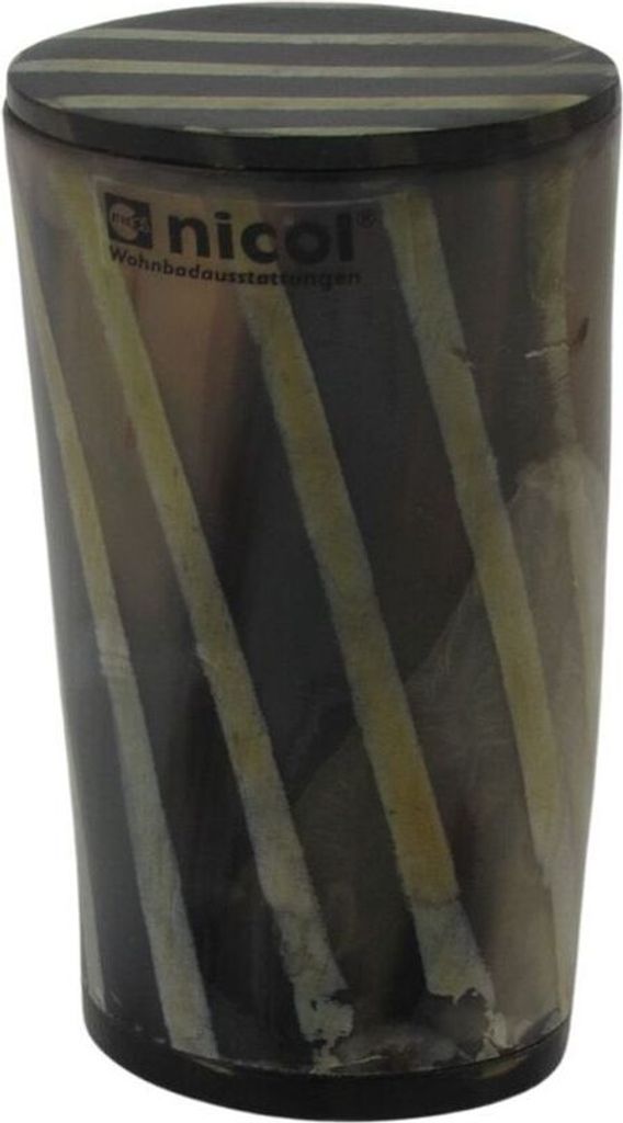 Nicol Dose Kosmetik Box Behälter Accessoires Schmuck Aufbewahrung natürliches Horn Handarbeit Ines