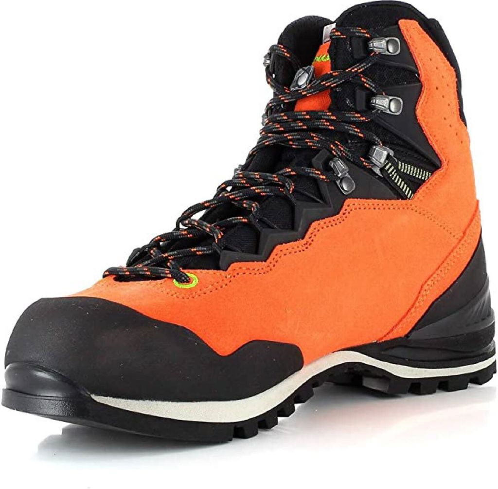 Lowa Herren Alpinstiefel Cadin Alpin GTX MID wasserdichter Trekkingstiefel Orange