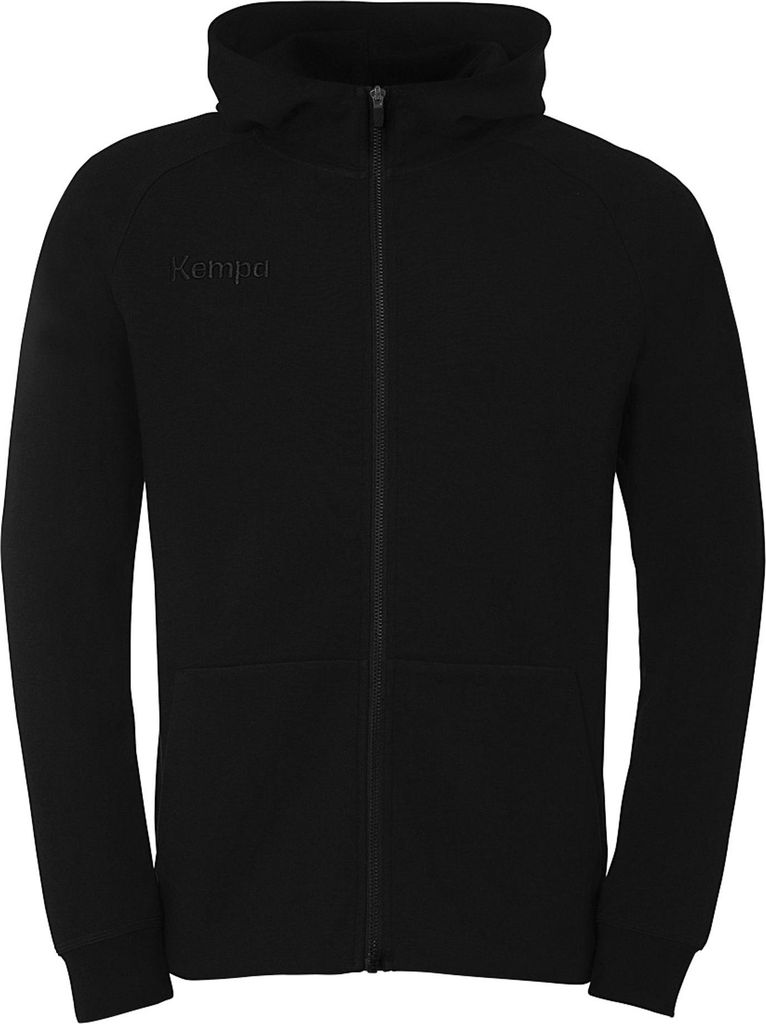 Kempa STMNT Kapuzenjacke, schwarz, XL, Herren