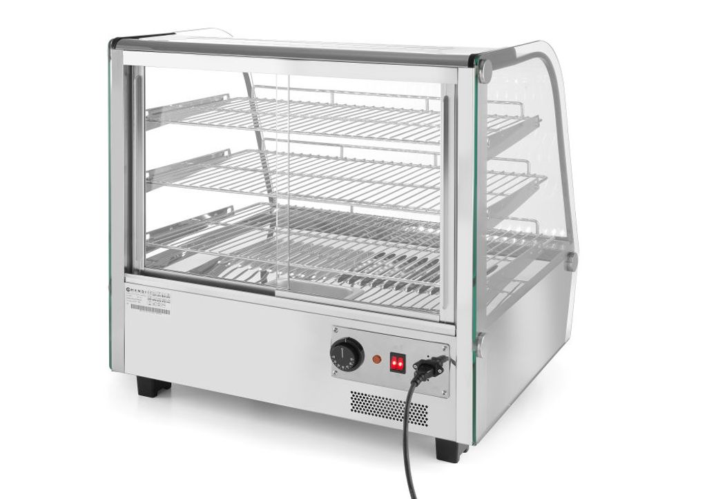 Set-up 3-Regal Display Wärmeschrank 120L Hendi 233726
