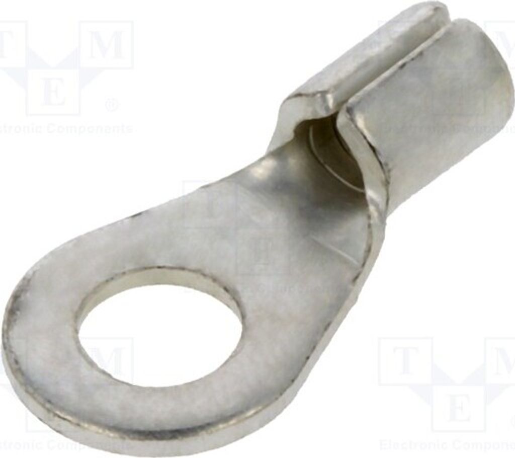 10x Kabelschuh: Ring Klemmverbindung M4 1,5÷2,5mm2 für Leitungen BM 01219 isoliert