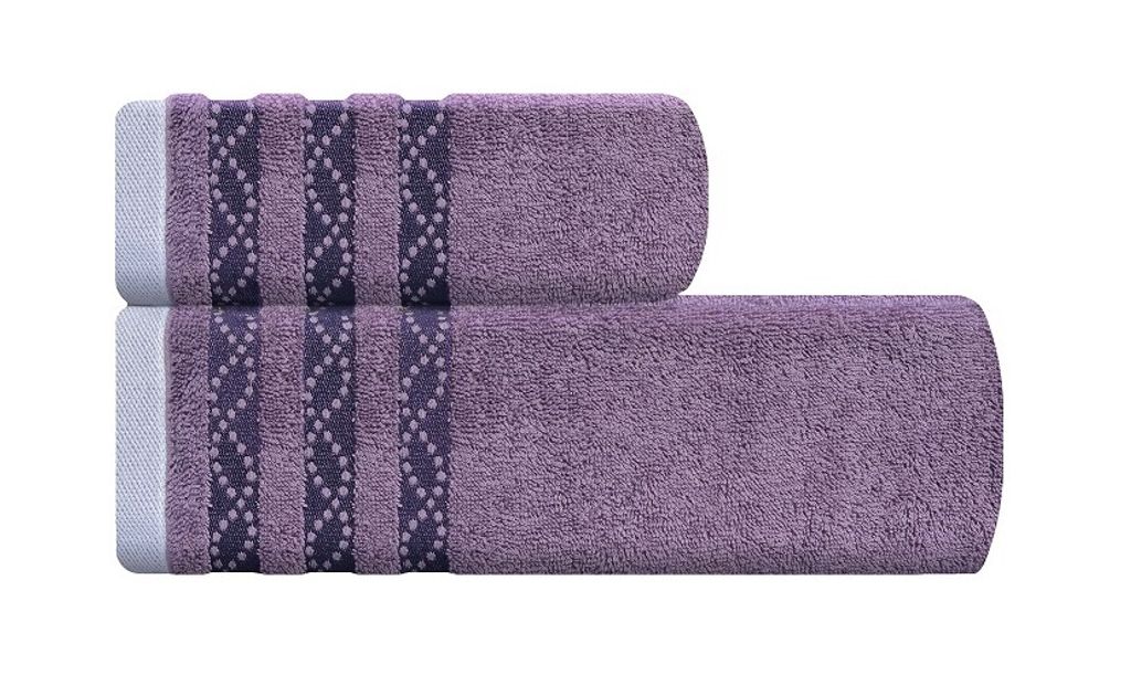 Handtuch, dickes Handtuch 500 g/m² Aspen 50x90cm Lila
