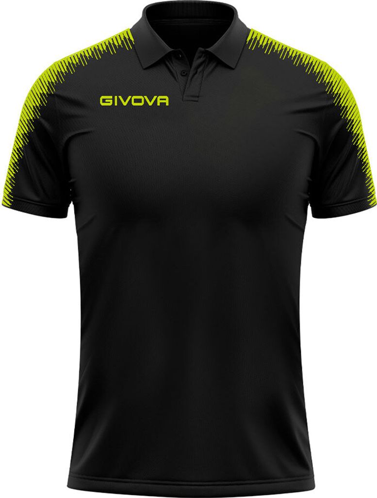 Sport-Poloshirt Givova Schwarz