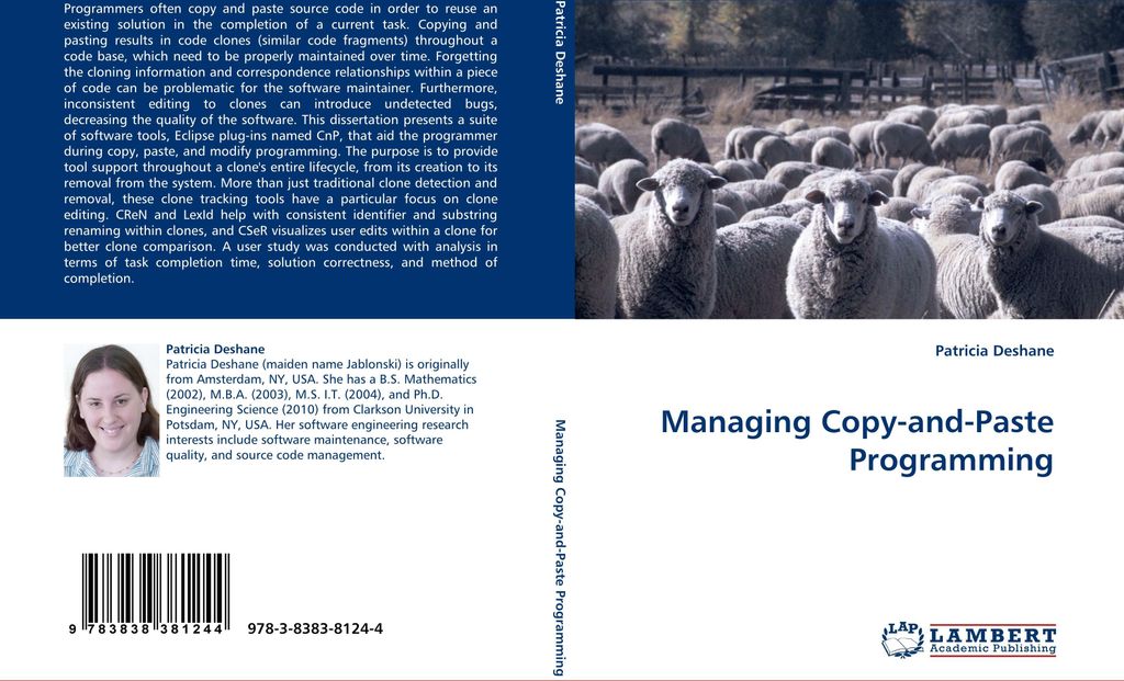 Managing Copy-and-Paste Programming