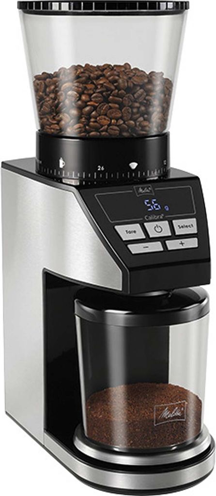Kaffeemühle Calibra (schwarz/edelstahl, 160 Watt, Produktbild 