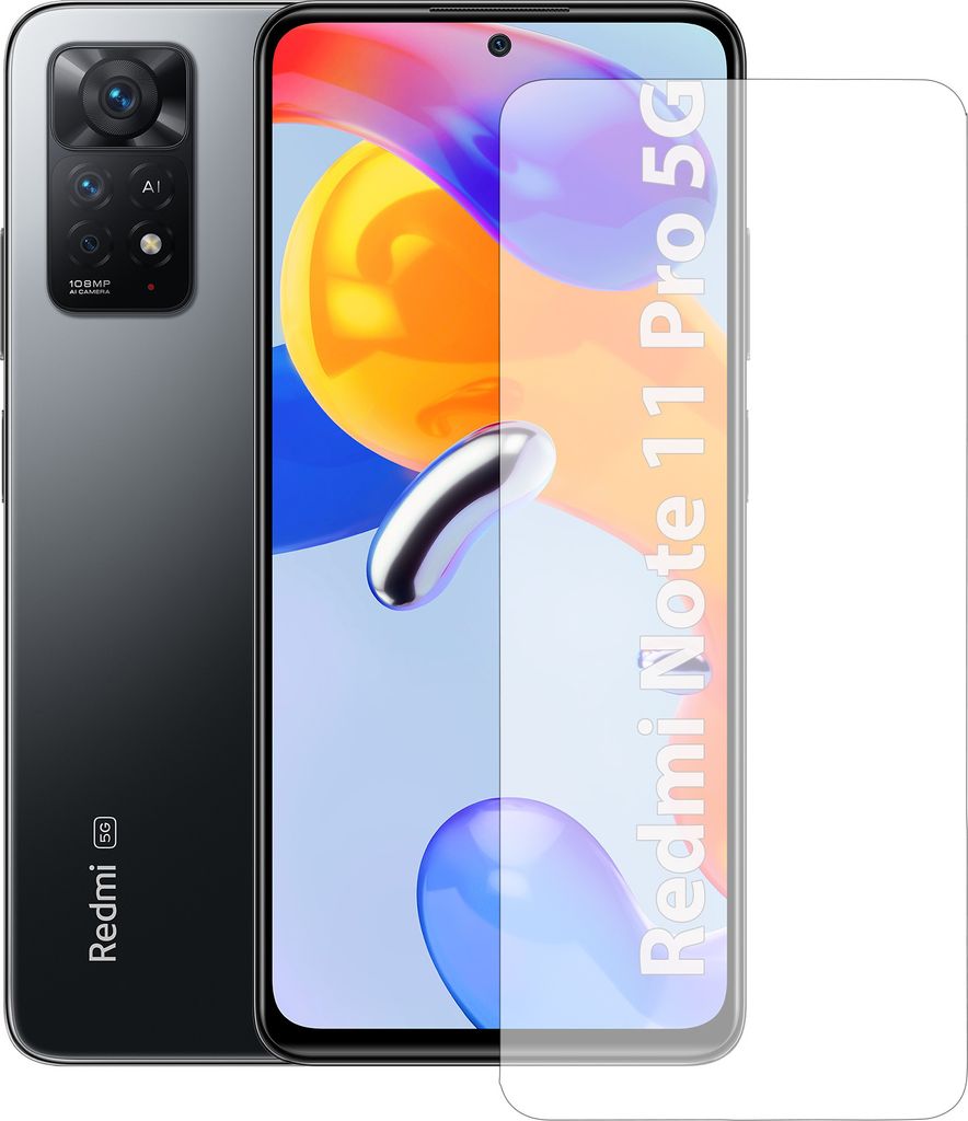 Display-Schutzfolie Displayschutz-Glas 9H Glas für Xiaomi Redmi Note 11 Pro 5G