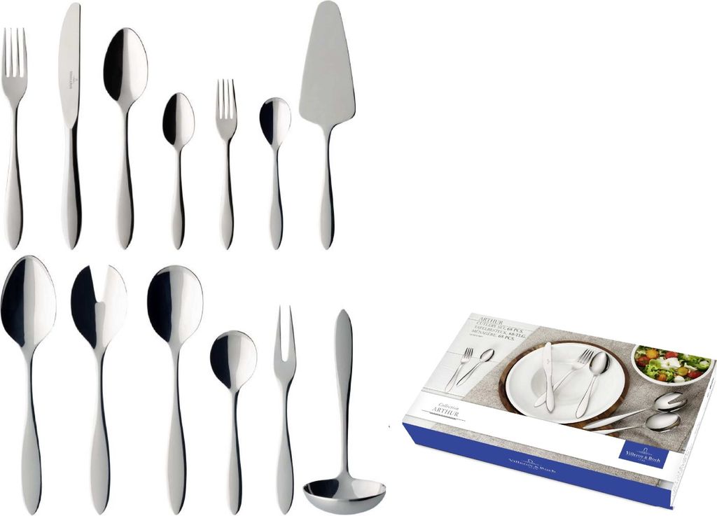 Sada príborov Villeroy & Boch Arthur 68 ks. Obrázok produktu 
