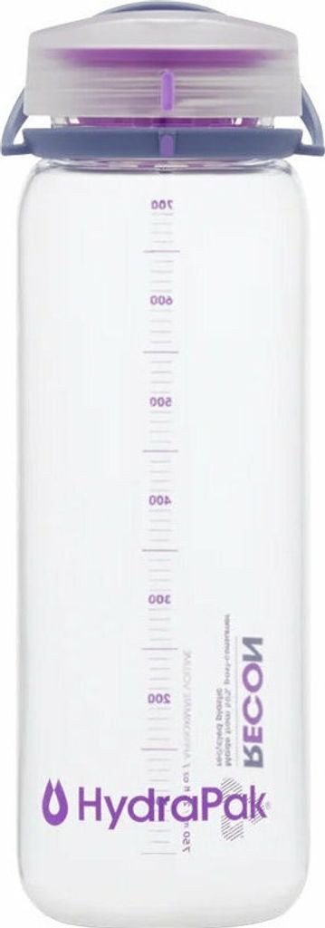 Hydrapak Wasserflasche Recon Clear/Iris/Violet 750 ml