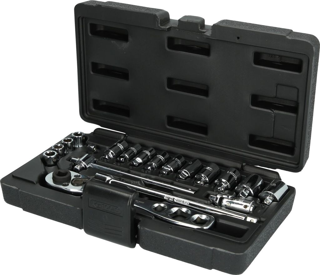 KS Tools 130.0300, Steckschlüssel-Satz, 19 Kopf/Köpfe, Produktbild 