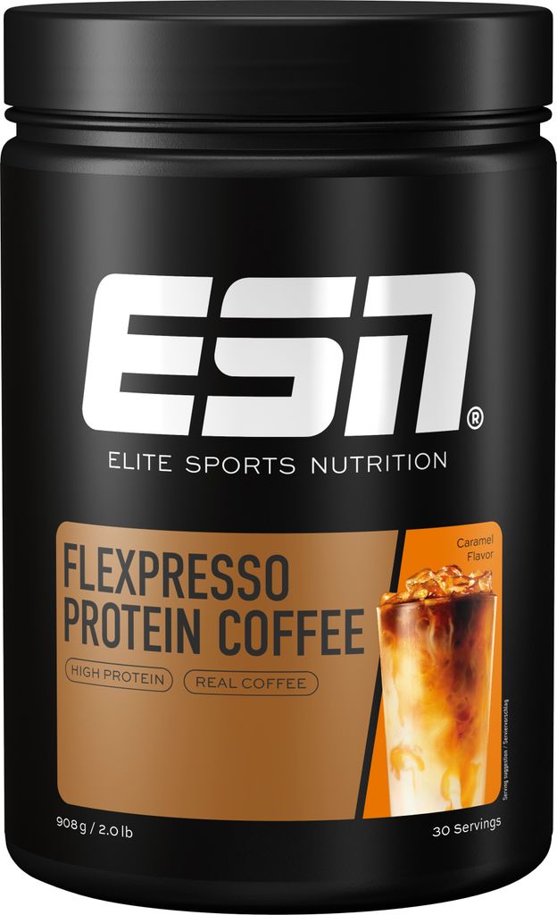 ESN Flexpresso Protein 908g - Caramel Flavor Produktbild 