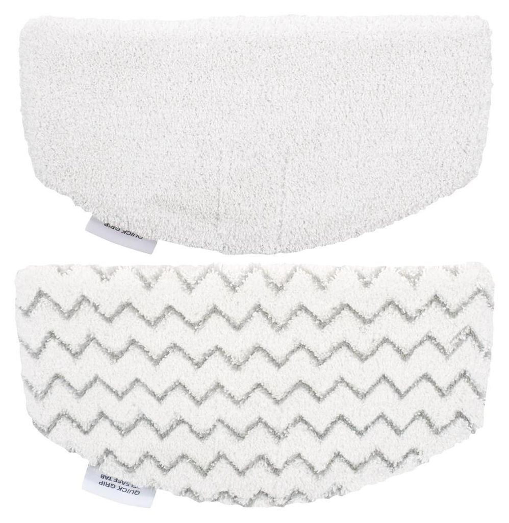 Two mop pads are shown against a white background.