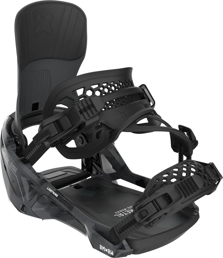 BENT METAL Snowboard Bindung Lightning Supermatic black L