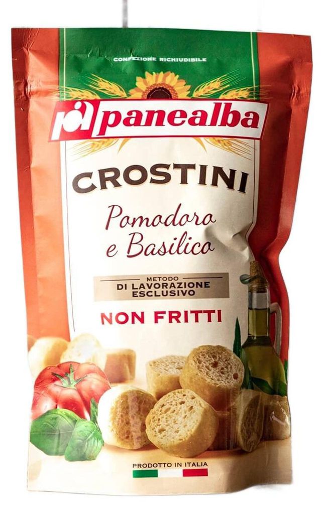 Crostini au basilic et aux tomates Crostini Pomodoro e Image du produit 