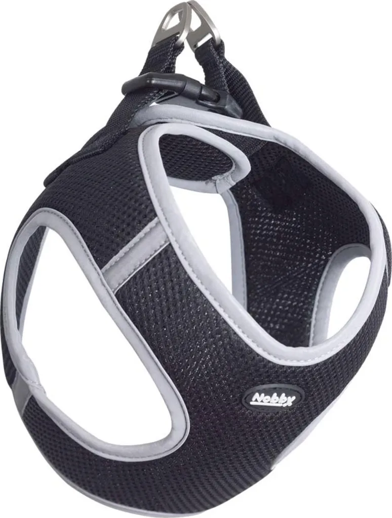 Harnais Mesh Nobby Delight Noir XS pour Petit Chien 30-40 cm Confort