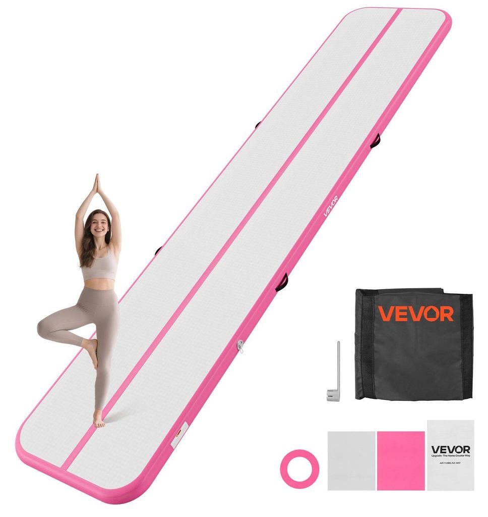 VEVOR: Colchoneta inflable para gimnasia de 3 metros, Imagen del producto 