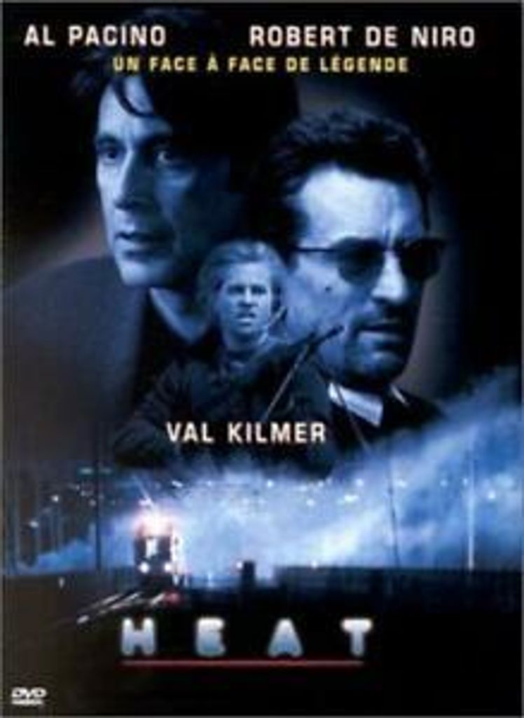 HEAT-MannPacino-De Niro-Kilmer DVD