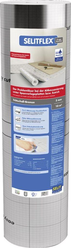 SelitFlex 5 mm Dämmunterlage Aquastop 10 m Produktbild 