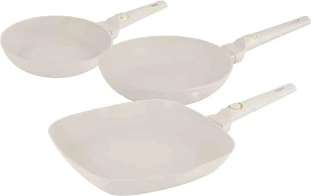 Set 3 Padelle Berlinger Haus BH 8079 Sahara - Alluminio Forgiato Induction