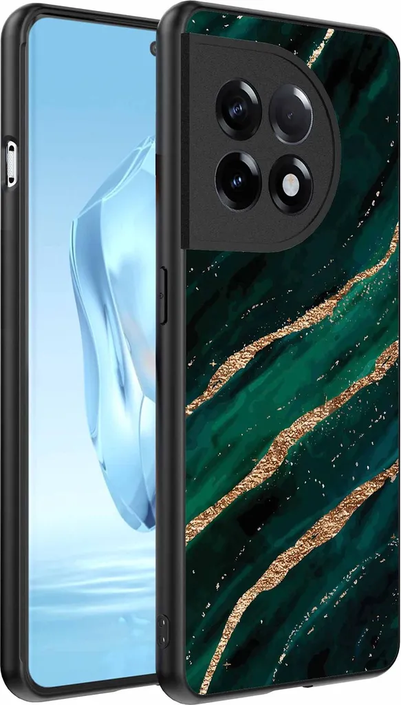 RonRun Cover per OnePlus 11 2 in1 Dual Layer Protezione Ibrida TPU