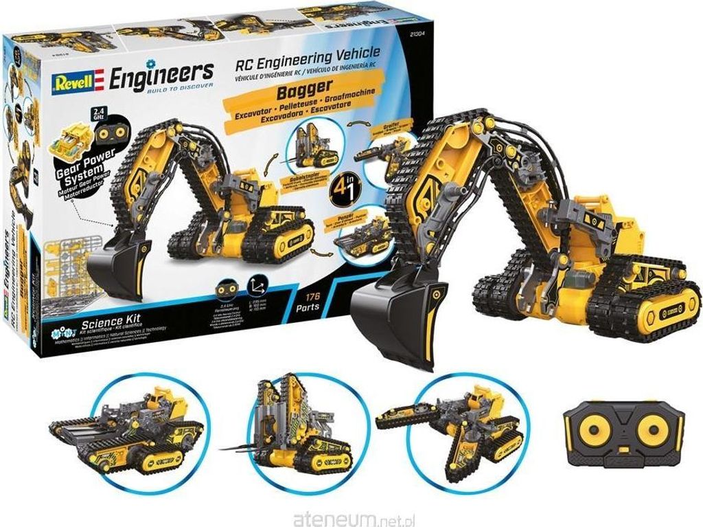 Revell RC Engineering Vehicle 4in1 1:27 Zdjęcie produktu 
