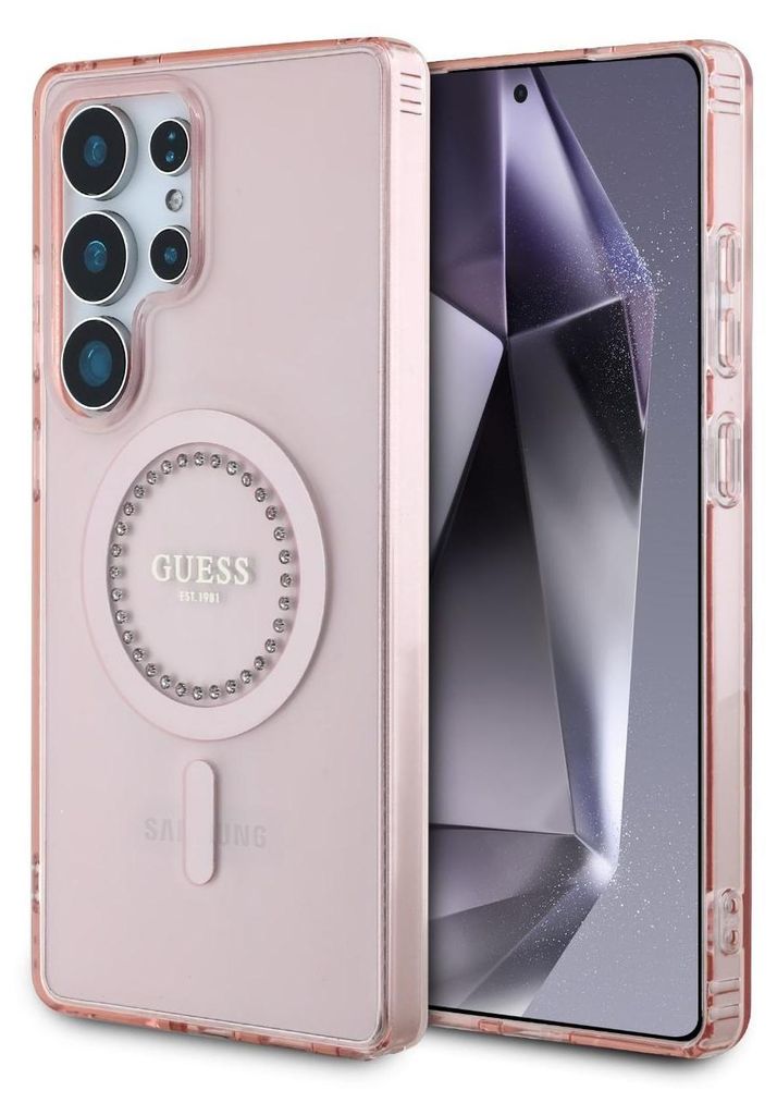 GUESS Tasche passend für SAMSUNG S25 Ultra GUHMS25LPFTDTEP Produktbild 