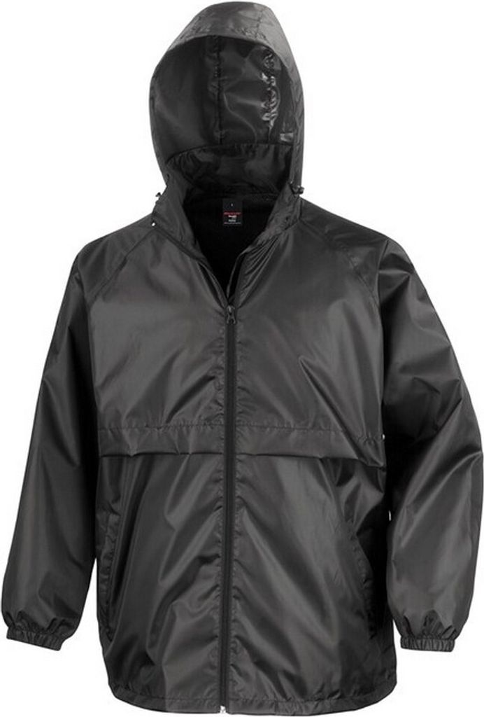 Result Core - "Core" Jacke, wasserfest Leicht für Herren/Damen Uni RW9277 (S) (Schwarz)