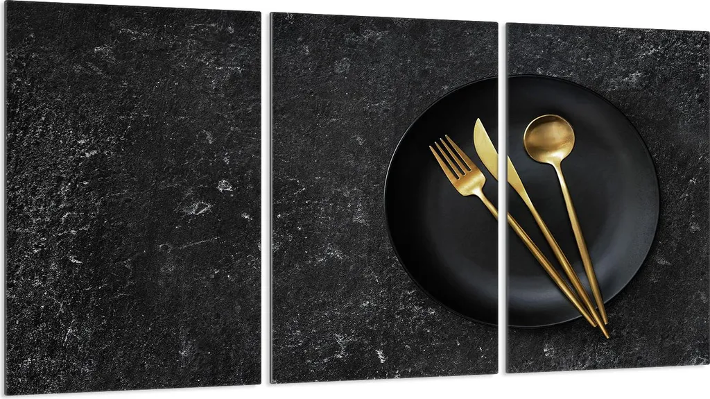 Coprifornelli in Vetro Ardesia 3 Pezzi 30x52 - Protezione Cucina Top