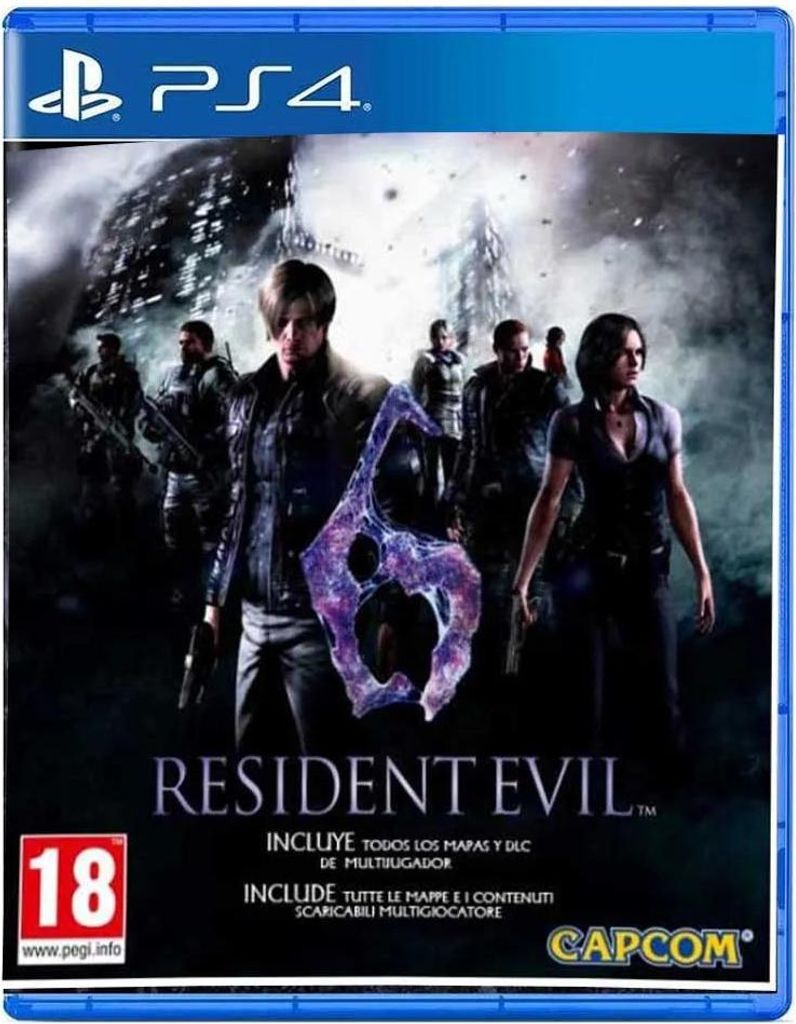 Capcom Resident Evil 6 HD, PlayStation 4, Produktbild 