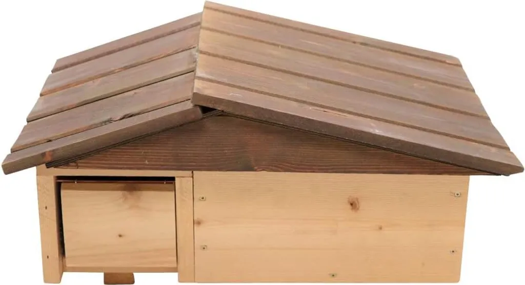 Panier pour hérissons refuge hivernal bois abri sécurisé pour jardin