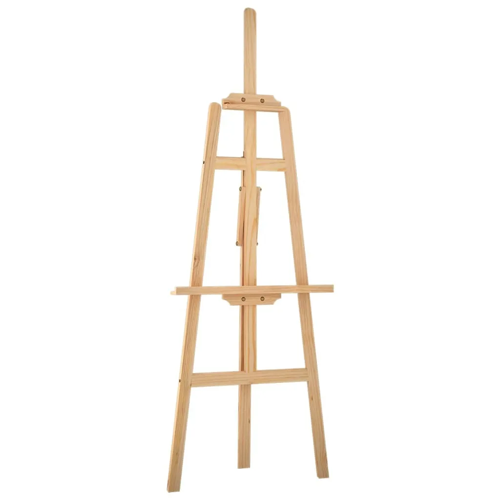 Chevalet en Bois de Pin Massif avec Structure Stable et Design Classique - 6