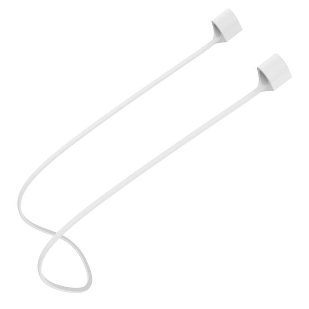 Somstyle Magnetisches Band Für Apple Airpods 1 / 2 / 3 / Pro 1 & 2 - Anti-Verlust Silikonband - Kabel - 80cm - Weiß