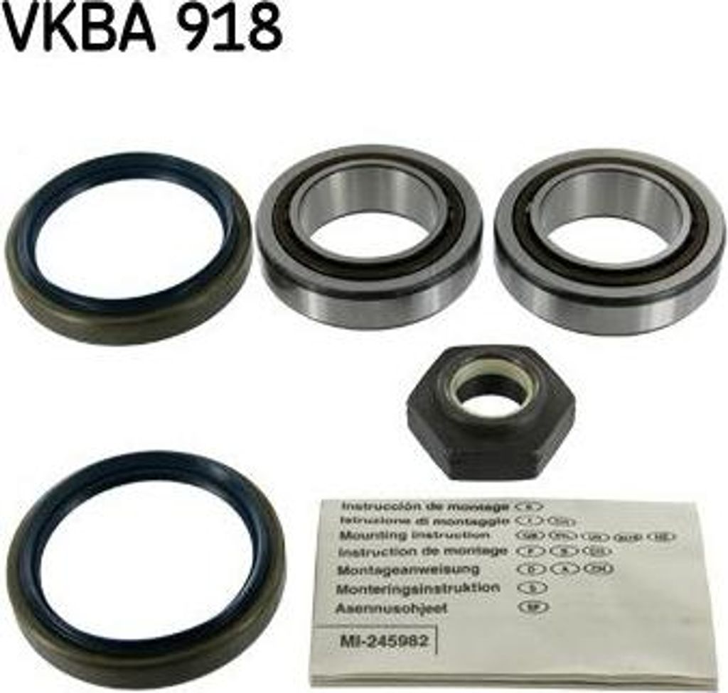 SKF VKBA 918 Radlagersatz OE 5012347 kompatibel mit Escort