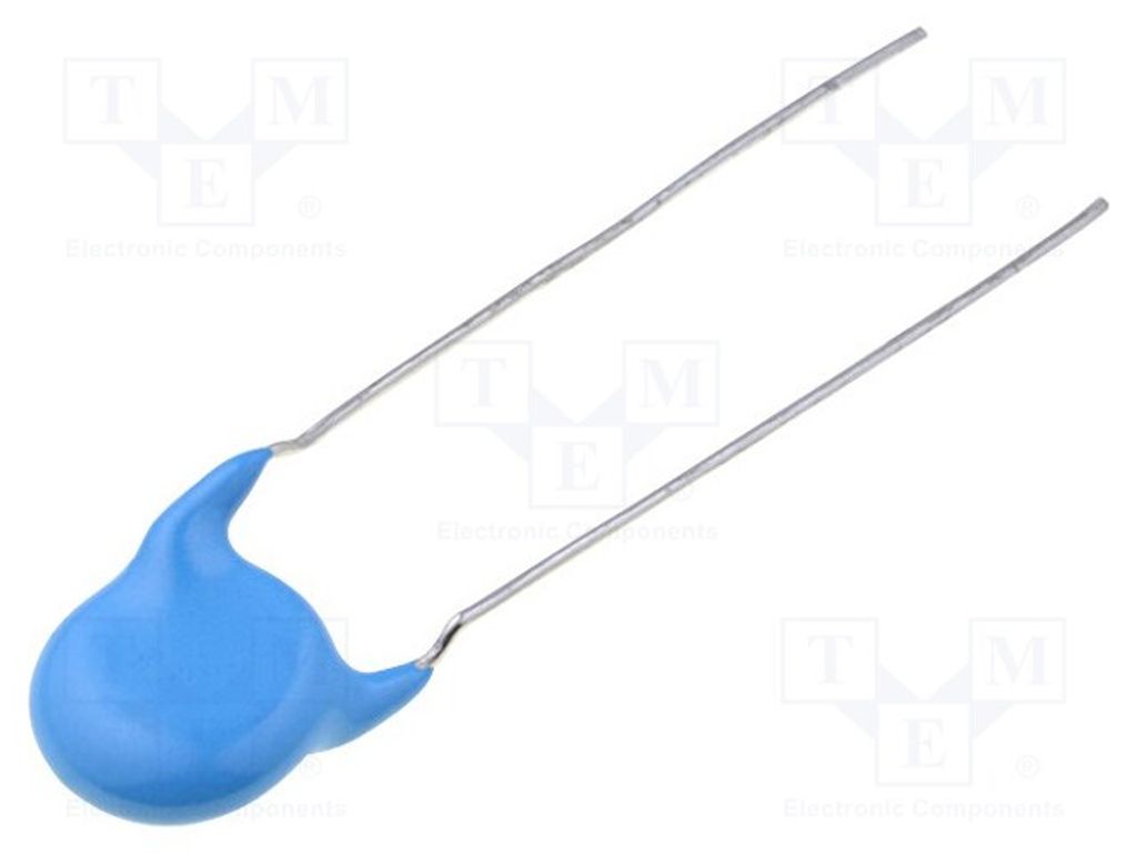 10x Kondensator: Keramik THT 250VAC ±20% 3,3nF 7,5mm X1,Y2 Ø: 9mm DE2E3KY332MN3AM0